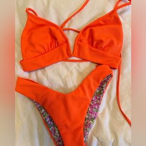 REVERSIBLE Maaji bikini top and bottom